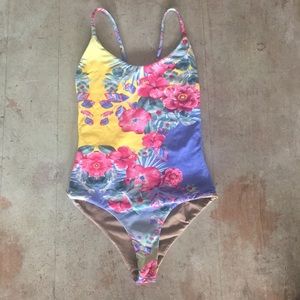 San Lorenzo reversible one piece bikini